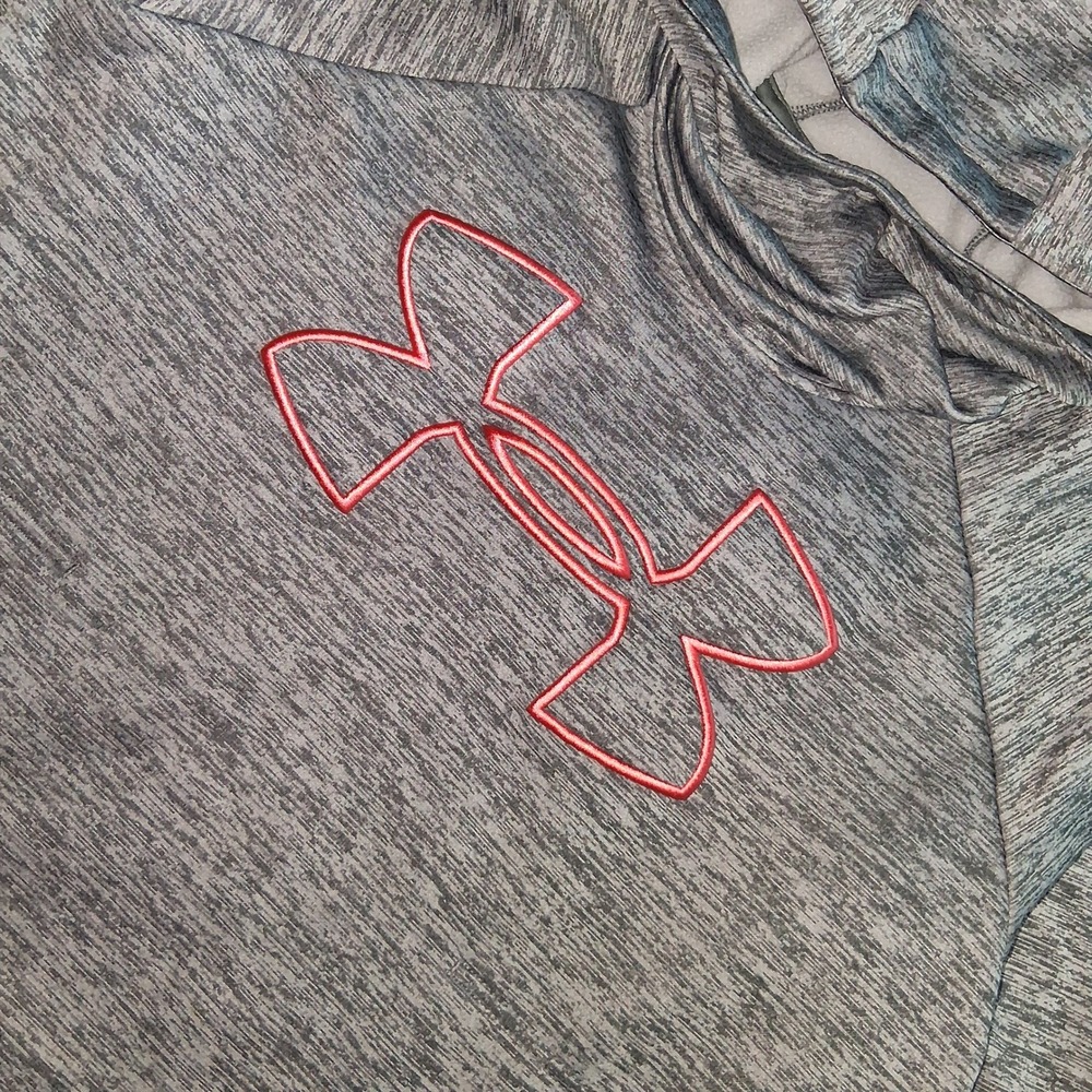 Under Armour Women's Gray‎ Hoodie Pullover Athletic Logo Sweatshirt